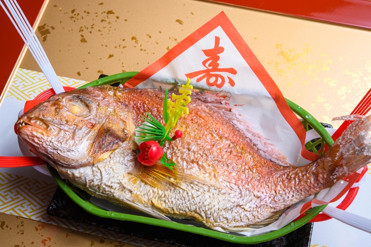 鯛の姿焼き